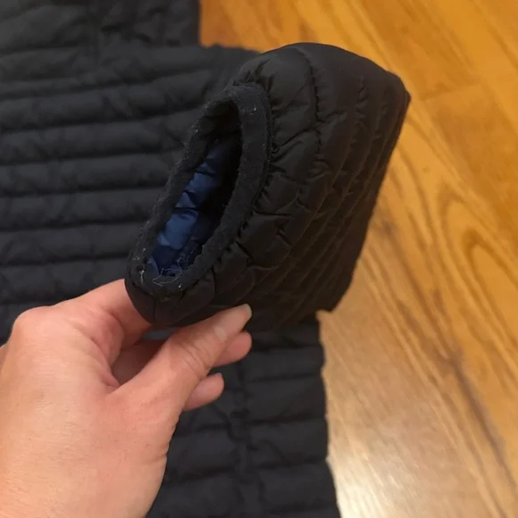 Navy Hooded Puffer Jacket Joules 5Y - Picture 6 of 6